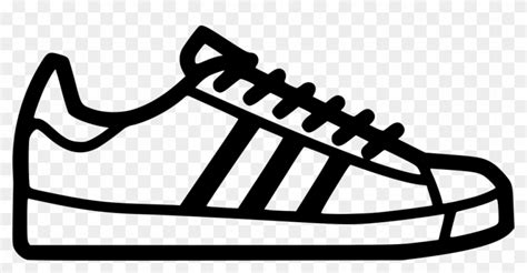 adidas shoes clip art.